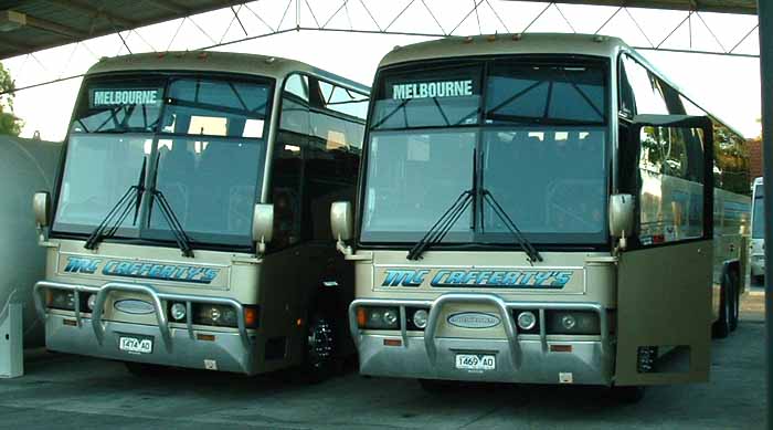 McCafferty Motorcoach Classic III 446 & 444